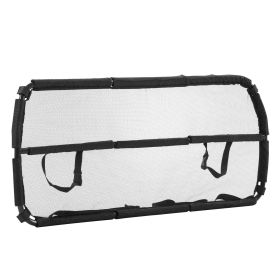 VEVOR Dog Car Barrier, 46" Wide Car Divider for Cargo Area, with See Through Net Mesh