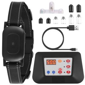990FT Radius Dog Training Collar Wireless Fence IPX6, Waterproof, Beep,Vibration & Electric Shock Fence System 3 Channels Rechargeable Transmitter
