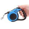 Retractable Dog Leash for Small Medium Dog up to 33lbs Leash made of Nylon, Anti-Slip Handle One-Handed Brake Pause Lock