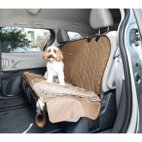 DGS Pet Products Dirty Dog 3-in-1 Car Seat Cover and Hammock Tan,Grey or Black 54" x 61" x 2" (Color: Tan)